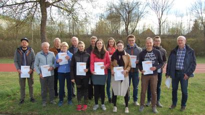 Bild: Josef Zeitler/exb
31 Erwachsene legten im vergangenen Jahr das Sportabzeichen ab.