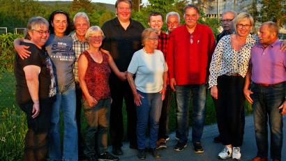 Bild: R. Kreuzer
Der neue Vorstand des SPD-Ortsvereins im Stadtteil Hammerweg.