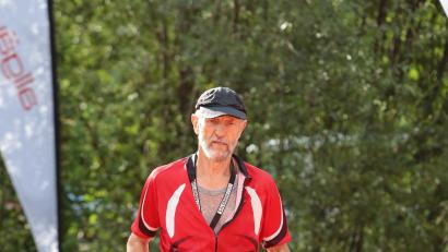 Bild: Böhm/exb
Hermann Böhm beim 24-Stunden-Lauf in Bottrop.