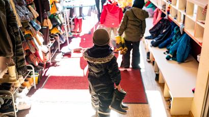 Bild: Axel Heimken/dpa
Die FDP will eine Qualitätsoffensive in der Kinderbetreuung starten.