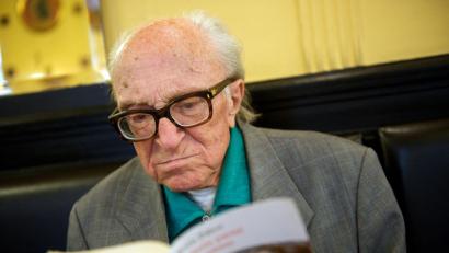 Bild: Giuseppe Cacace/AFP/APA/dpa
Der Schriftsteller und KZ-Überlebende Boris Pahor starb im Alter von 108 Jahren.