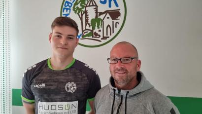 Bild: DJK Gebenbach/exb
Fabian Vogl (links) und Markus Kipry vom Gebenbacher Trainer-Duo.