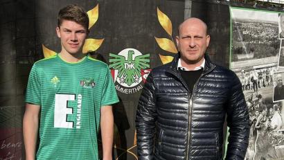 Bild: rba
Frederic Schüll (links) und Sportdirektor Tobias Rösl.