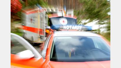 Bild: Stephan Jansen/dpa
Ein Forstwirt wurde bei einem Unfall so schwer verletzt, dass er noch an der Unfallstelle verstarb.