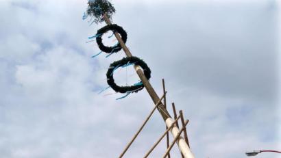Bild: rfi
Maibaum in Tännesberg.