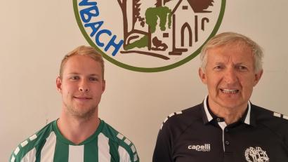 Bild: DJK Gebenbach/exb
Marco Geier (links) und Sportlicher Leiter Franz Wittich.