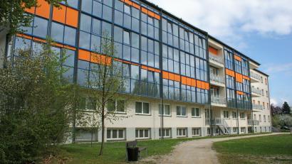Archivbild: gpa
Seit 2012 ist im ehemaligen Krankenhaus Eschenbach das Haus St. Laurentius untergebracht. Die Pflegeeinrichtung für Demenzkranke soll nun zum Jahresende schließen.