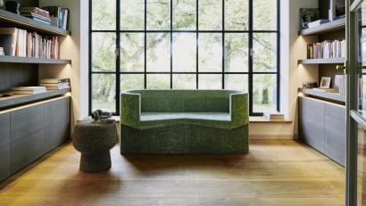 Bild: Christian Kain/ClassiCon/dpa
Er sieht aus wie ein überdimensionaler Flaschenkorken: der Corker von ClassiCon. Aber er ist Tisch oder Hocker.