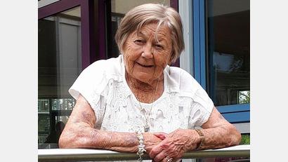 Bild: Seegerer/exb
Sie gründete die Turnabteilung: Eva Horn.