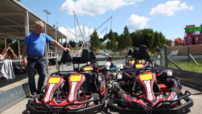 Archivbild: Elisabeth Geiling-Plötz
Betreiber Joachim Muth öffnet den Churpfalzpark wieder.