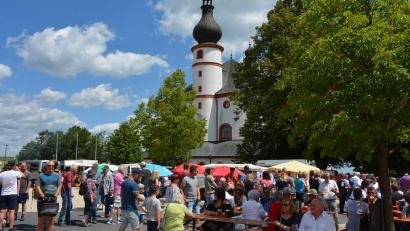 Bild: jr
Einen Besucheransturm gab es am Dreifaltigkeitssonntag auf das große Kapplfest.