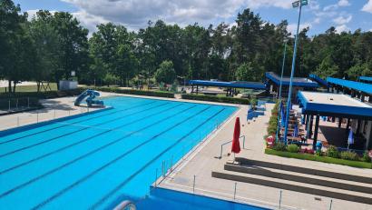 Bild: sne
Noch ist es ruhig im Waldbad. Aber ab Donnerstag kann die Saison beginnen.