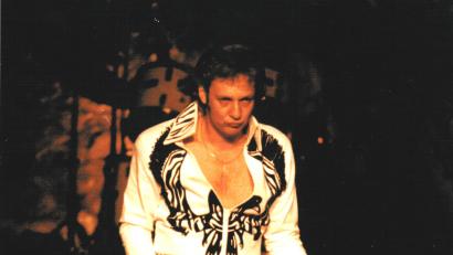 Archivbild: Wächter/exb
So kennen viele Marktredwitzer Elvis-Imitator Horst Wächter.