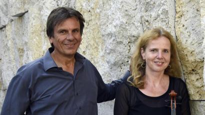 Bild: Esther Schöpf/exb
Esther Schöpf und Norbert Groh werden das "Erste Brander KulturCamp" mit kunstvoller Musik bereichern.