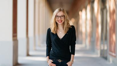 Bild: Jelena Moro 
Autorin Simone Bauer.