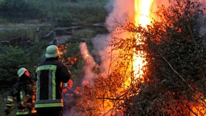 Symbolbild: nm
Das Johannisfest ist traditionell, wie hier am am Schloßberg in Flossenbürg, mit einem großen Feuer verbunden .Ob es diese Tradition auch dieses Jahr geben wird, ist unklar.