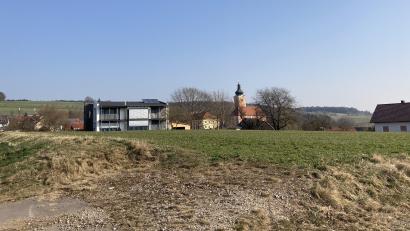 Bild: wel
Die Einteilung in Parzellen und der Verlauf der Stichstraße im neuen Baugebiet "Heiglfeld" wurden in der Gemeinderatssitzung heiß diskutiert