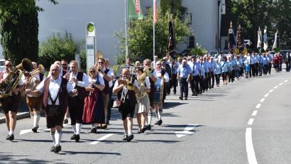Bild: hcz
Festzug durch den Stadtteil Hammerweg.