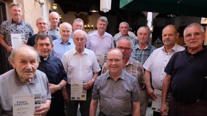 Bild: le
Der ganze Stolz des Katholischen Männervereins sind die treuen Mitglieder.