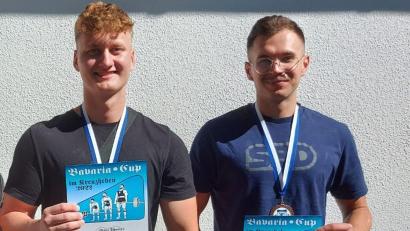 Bild: bim
Thomas März (links) und Daniel Rjabow vom Athletic-Club Amberg zeigten beim Bavaria-Cup starke Leistungen.