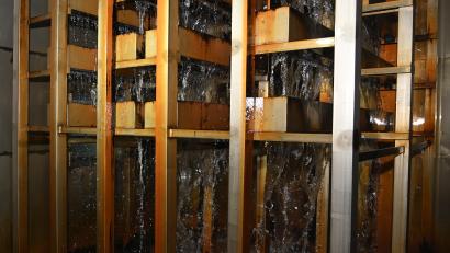 Bild: gf
Im Wasserwerk in Engelsdorf läuft das Wasser über sogenannte Kaskaden, die es von natürlicher aggressiver Kohlensäure reinigen. Im Katastrophenfall würden sich die Stadtwerke Amberg zunächst einmal sehr stark auf die Aufrechterhaltung der Wasserversorgung konzentrieren.