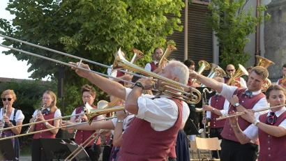 Bild: Agnes Jonas/exb
Sehenswert: Der Flashmob "Stomp for Band".