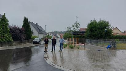 Bild: Wolfgang Geitner/exb
Die Paul-Schiedt-Straße ist für den Verkehr wieder frei gegeben.