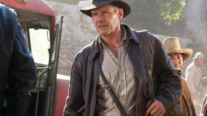 Archivbild: Universal/David James
Harrison Ford 2008 in "Indiana Jones und das Königreich des Kristallschädels", dem vierten Teil der Filmreihe. 2023 soll der bereits abgedrehte fünfte in die Kinos kommen.