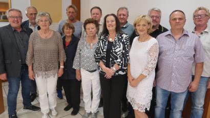 Bild: Kunz
Der neu gewählte Vorstand der Siedlergemeinschaft.