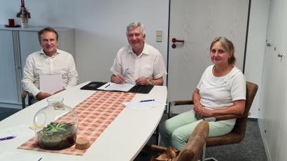 Bild: Michaela Barth/exb
Ludmila Krehl ergänzt als ukrainisch sprechende Mitarbeiterin das Integrationsteam der Diakonie Weiden.