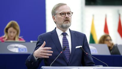 Archivbild: Jean-Francois Badias
Petr Fiala, Ministerpräsident von Tschechien, hat sich heute mit Markus Söder in Prag getroffen.