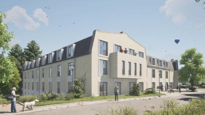 Bild: Staack Management Architektur/exb
So könnte das Seniorenzentrum aussehen.