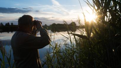 Bild: Klaus-Dietmar Gabbert
Unverzichtbar für die Vogelbeobachtung ist ein gutes Fernglas.