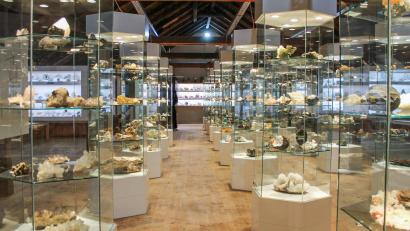 Bild: Zimmer, Martin
Das Obergeschoss des privaten Mineralienmuseums von Ferdinand Wagner in Mähring (Landkreis Tirschenreuth).
