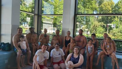 Bild: extern
Der neue Schwimmkurs mit Erfolg gekrönt: Alle Kinder schlossen mit dem Seepferchen ab.