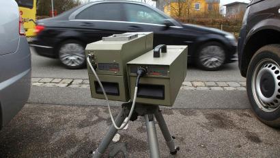 Archivbild: Wolfgang Steinbacher
Autofahrer aufgepasst: Nun im April starten die Geschwindigkeitsmessungen.