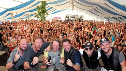 Archivbild: Holger Stiegler
Die "Troglauer Buam" durften ihre umgetextete Version des Songs "Layla" auf dem Würzburger Volksfest nicht spielen. Die Stadt hat alle Versionen des Songs wegen des Texts verboten.
