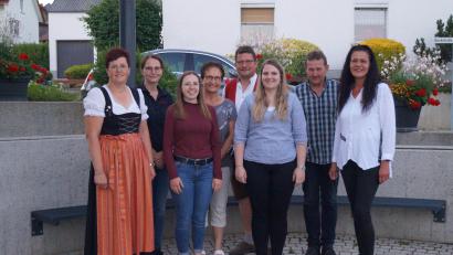 Bild: sgs
Die neu gewählte Vorstandschaft des Musikvereins Gleiritsch