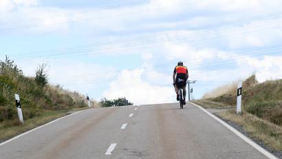 Bild: Gabi Schönberger
Justin Strohmann beim NorthCape4000 nahe Windischeschenbach