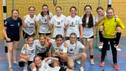 Bild: jpr
Das erfolgreiche Team der weiblichen C-Jugend der HSG Weiden, das den Sprung in die Landesliga geschafft hat.