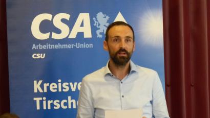 Bild: hme
Armin Bulenda, der alte und neue CSA-Bezirksvorsitzende