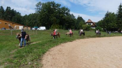 Bild: rn
Pony-Reiten an der Hammermühle ist für Kinder stets ein Erlebnis.