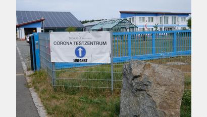 Bild: do
Das Testzentrum der Apotheke Schug im Medicalcenter im Eschenbacher Industriegebiet kämpft mit den Hürden der neuen Verordnung.