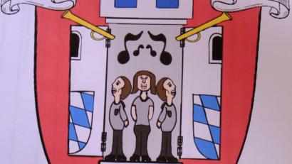 Bild: do
Nicht alle Ratsmitglieder waren mit den Veränderungen des Gemeindewappens als Symbol des Chores "Polyphonia" Kirchenthumbach einverstanden.