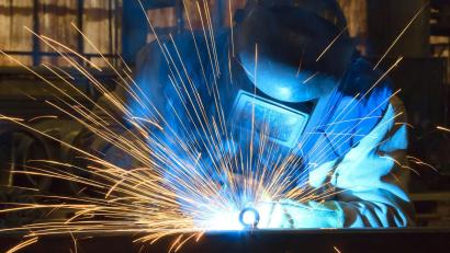 Archivbild: Hanna Gibbs
In der Metallindustrie sprühen derzeit nicht die Funken.