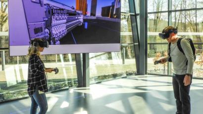 Archivbild: Gmeiner/Luce-Stiftung
Ein Blick ins Future-Lab, das bei der BHS in Weiherhammer angesiedelt ist. So bald als möglich, sollte es in die neue Denkwelt in Halmesricht ziehen. Daraus wird nun aber nichts.