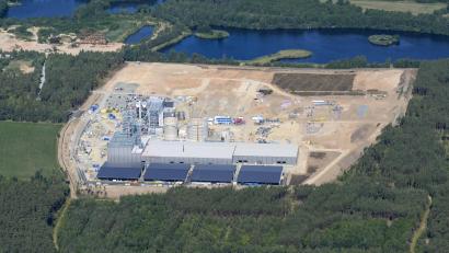 Bild: René Mühlmeier 
Das Areal aus der Vogelperspektive.