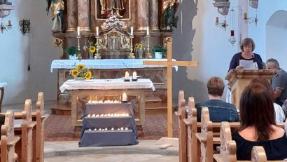 Bild: kro
In der Jakobikirche in Marchaney lud die KLB Schwarzenbach zum Evensong.
