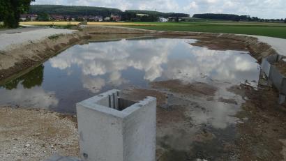 Bild: Houschka
Das Überlaufbecken bei Knölling kostet rund 100000 Euro.