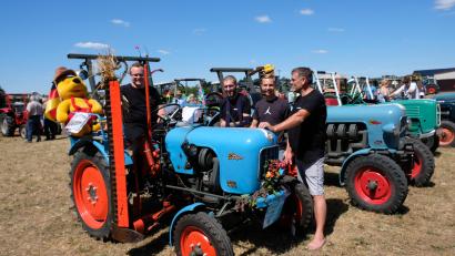 Bild: do
Auf riesiges Echo stieß das Traktoren-Oldtimertreffen.